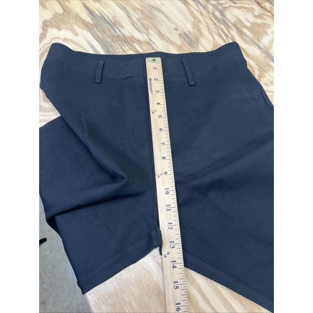 Quince Ultra Stretch Ponte Straight Leg Pants Black Size M X 27 Pull-on - Picture 11 of 11